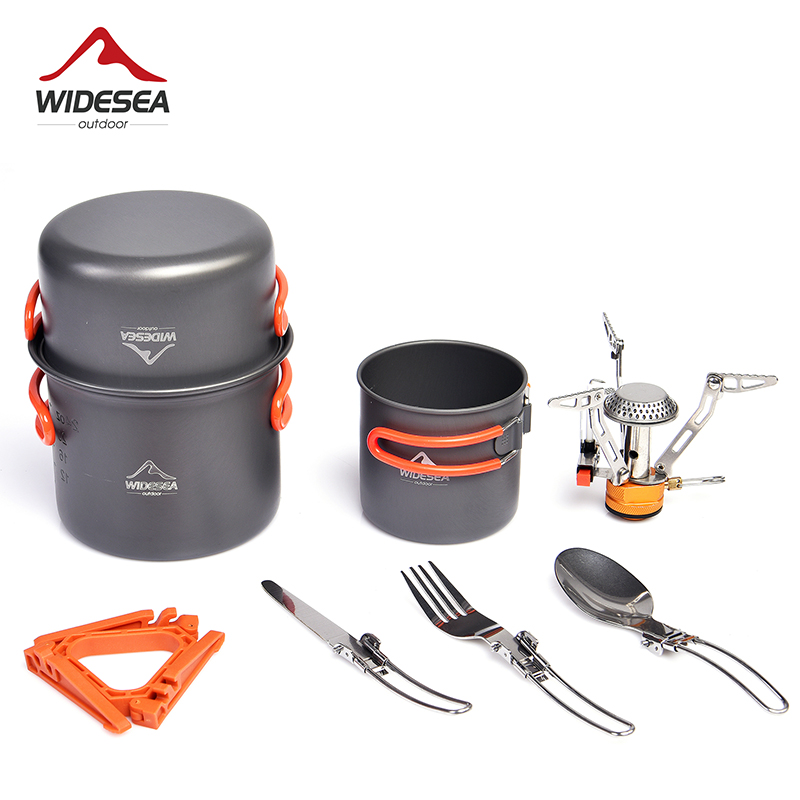 Outdoor Camping Dining Set - Widesea Camping Kochgeschirr Set Outdoor Geschirr