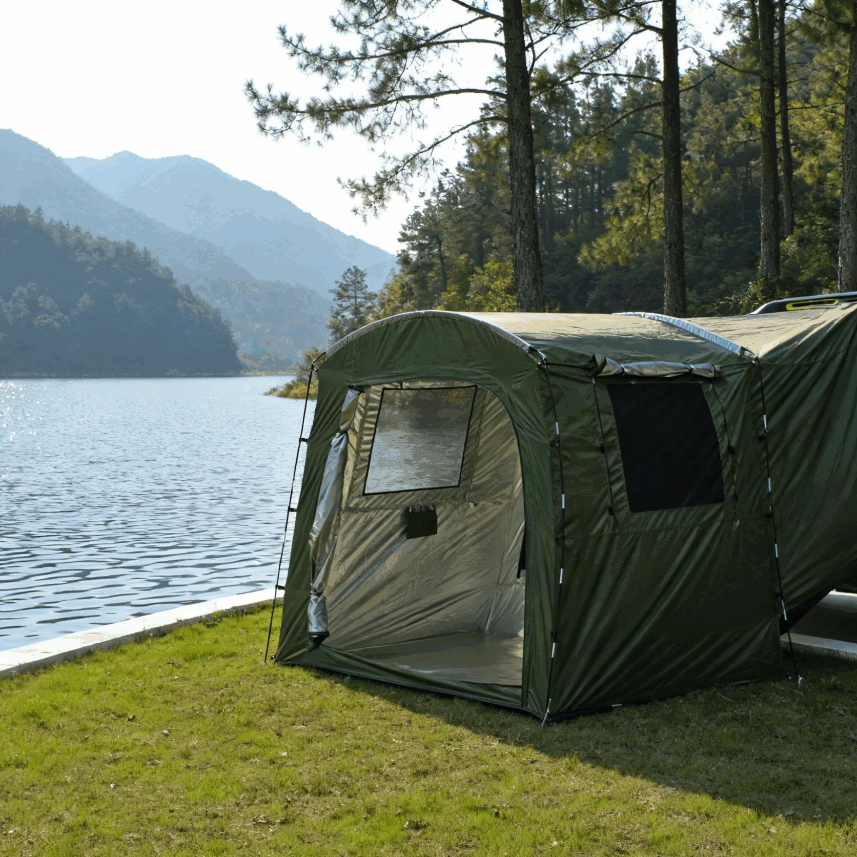 Kofferraum-Verlängerungszelt f – Outdoor Camping Van Tent Bewertung und Preis